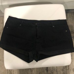 Women’s Black Jeans shorts 2XL